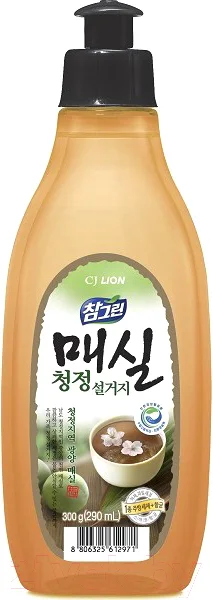 Средство для мытья посуды Lion Chamgreen японский абрикос (290мл)