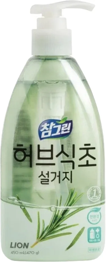 Средство для мытья посуды Lion Chamgreen Herb (450мл)