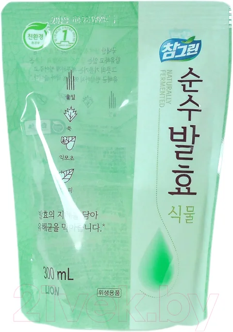 Средство для мытья посуды Lion Горные травы Chamgreen Pure Fermentation (300мл)
