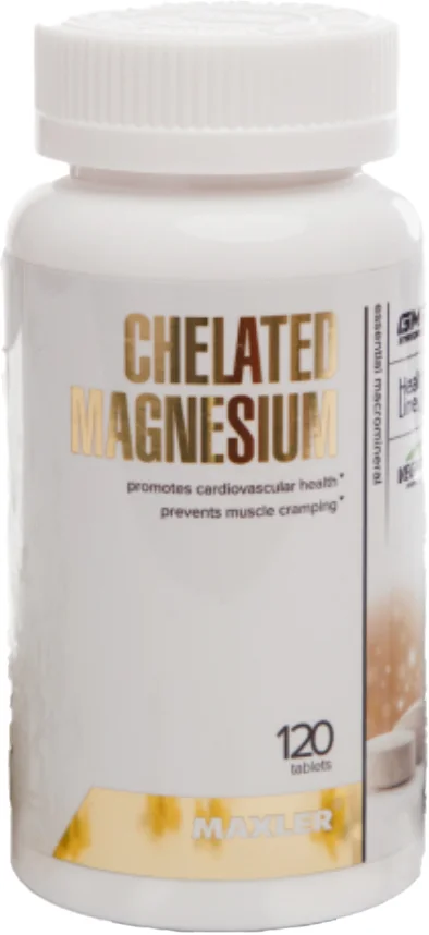 Минерал Maxler Chelated Magnesium 1000мг (120 таблеток)