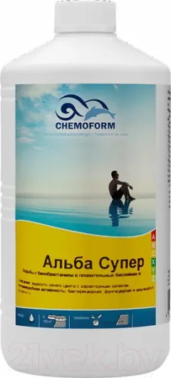 Средство для борьбы с водорослями Chemoform Альба супер (1л) — фото 3