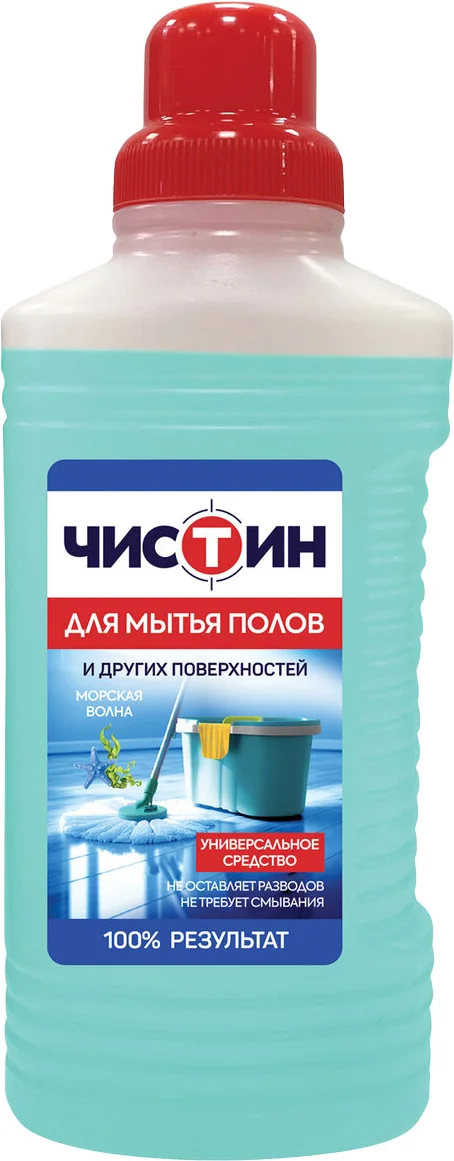 Чистящее средство для пола Чистин Морская волна (1л)