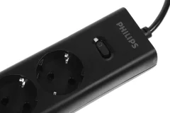 Сетевой фильтр Philips CHP8246BB/51 (3м, 4 розетки, черный) — фото 6