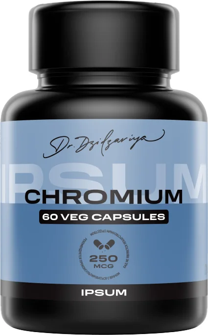 Минерал IPSUM Chromium (60 капсул, 733мг)