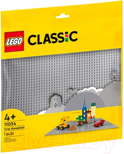 Элемент конструктора Lego Classic Серая базовая пластина 11024