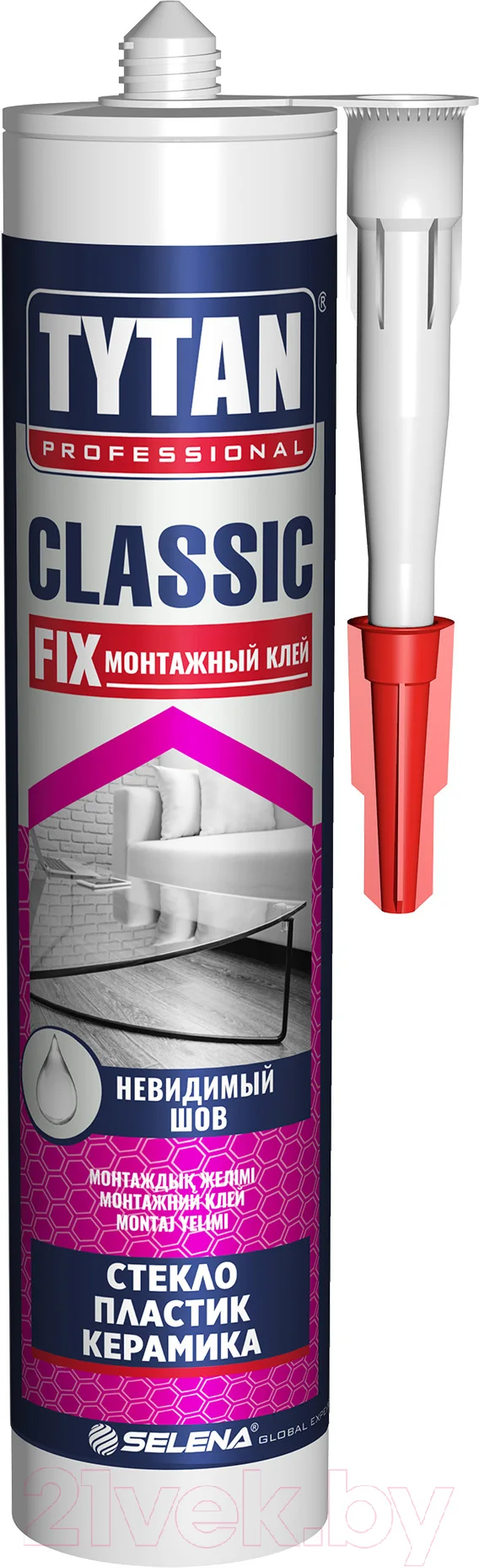 Клей Tytan Professional Classic Fix (310мл, прозрачный)