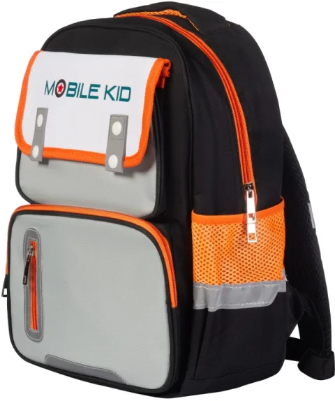 Школьный рюкзак Mobile Kid Classic / SBP100 (оранжевый/черный)