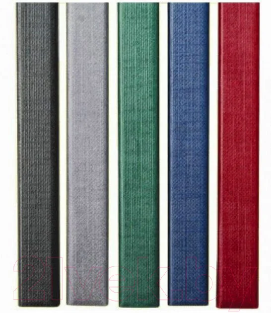 Набор каналов для переплета OPUS Classic Slim 304x7мм / OCHSLIM0730410BOR (10шт, бордовый)