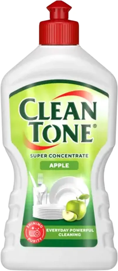 Средство для мытья посуды Clean Tone Яблоко (450мл)