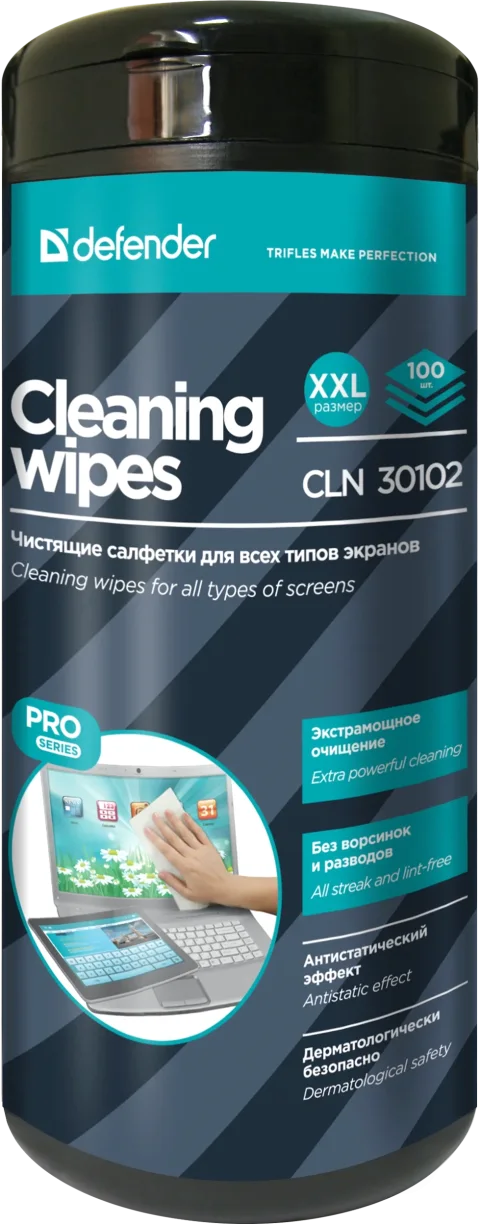 Салфетки для ухода за техникой Defender CLN 30102 Pro