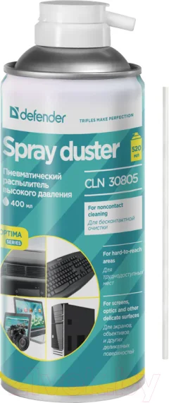Средство для чистки электроники Defender CLN 30805 Optima (400мл) — фото 7
