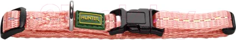 Ошейник HUNTER Collar Tripoli VB / 65526 (25-35/S, розовый светоотражающий)