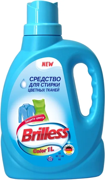Гель для стирки Brilless Color для цветных тканей (1л)