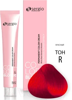 Крем-краска для волос Sergio Professional Color&Blonde Red (100мл) — фото 2