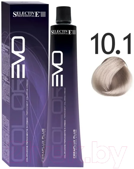 Крем-краска для волос Selective Professional Colorevo 10.1 / 84101 (100мл, экстра светлый блондин пепельный)