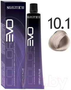 Крем-краска для волос Selective Professional Colorevo 10.1 / 84101 (100мл, экстра светлый блондин пепельный) — фото 1