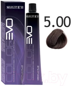 Крем-краска для волос Selective Professional Colorevo 5.00 / 84500 (100мл, светло-каштановый глубокий) — фото 1
