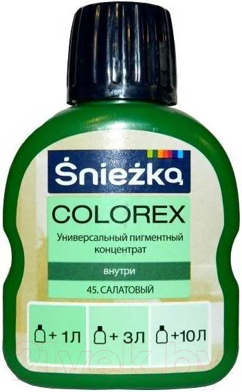 Колеровочный пигмент Sniezka Colorex 45 (100мл, салатовый)