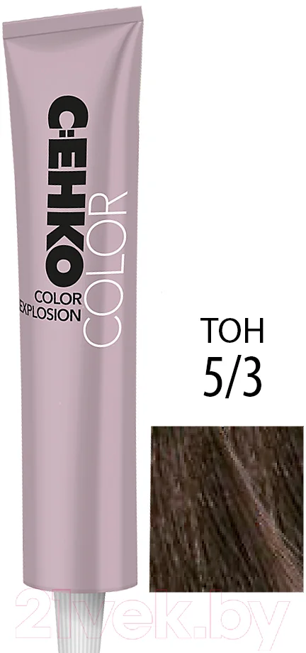 Крем-краска для волос C:EHKO Color Explosion 5/3 (светло-золотисто коричневый)