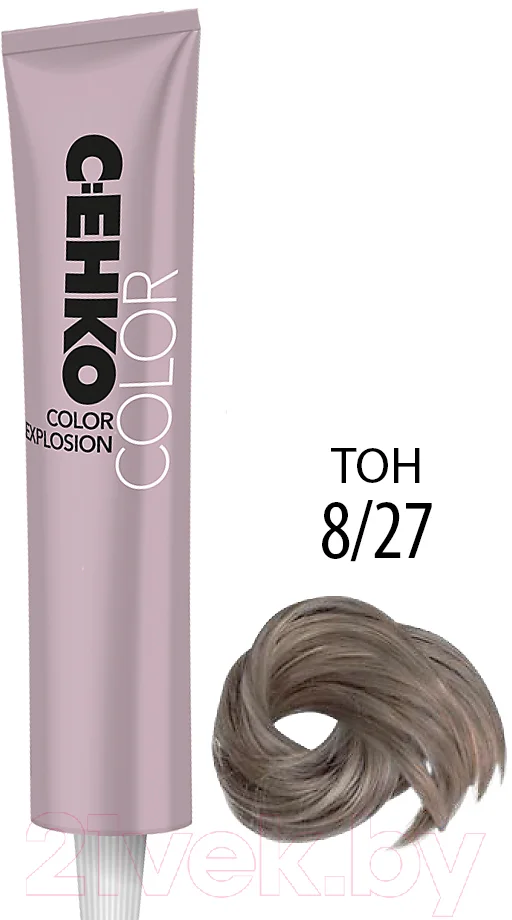 Крем-краска для волос C:EHKO Color Explosion 8/27 (светлый блондин дымчато-бежевый)