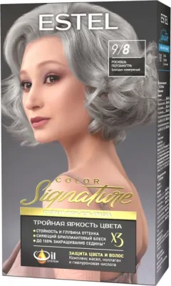 Крем-краска для волос Estel Color Signature 9/8 (роскошь перламутра) — фото 9