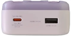 Портативное зарядное устройство Baseus Comet Series Dual-Cable Digital Display Fast Charge / PPMD20 — фото 4