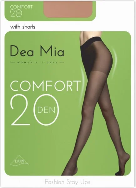 Колготки Dea Mia Comfort 20 (ПА тонки) 1445 (р.2, natural)