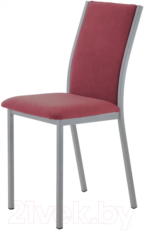 Стул AMC Comfort 2 Г Т5.8 (ткань красный/серебристый)