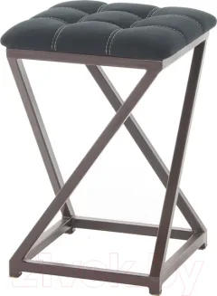 Табурет AMC Comfort 8.2.1 (ткань черный/коричневый) — фото 5
