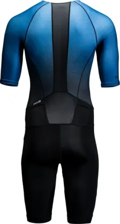Костюм триатлонный Huub Commit Long Course Tri Suit / Bn COMLCS (S, черный/синий) — фото 8