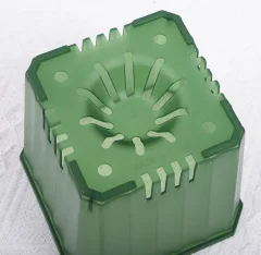 Набор вазонов BOTANICA Compact квадратный (5x6.5см, зеленый) — фото 3