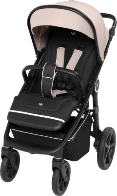 Детская прогулочная коляска Sweet Baby Contente Plus Basic (бежевый) — фото 1