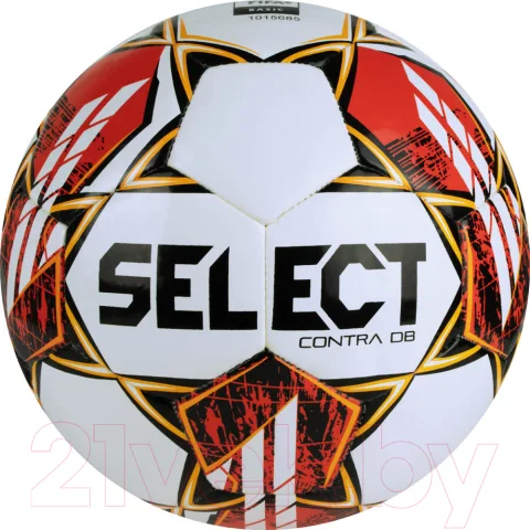 Футбольный мяч Select Contra DB V23 / 0854160300 (размер 4, белый/черный/красный)