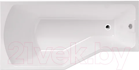 Ванна акриловая 1Марка Convey 150x75 L (с ножками и экраном)