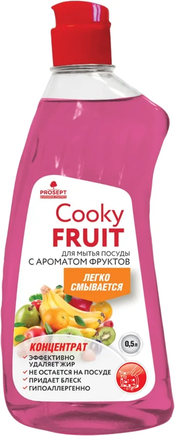 Средство для мытья посуды Prosept Гель Cooky Fruit с ароматом фруктов концентрат (500мл)
