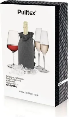 Охладитель для вина Pulltex Чехол для охлаждения вина Cooler Bag (черный) — фото 9