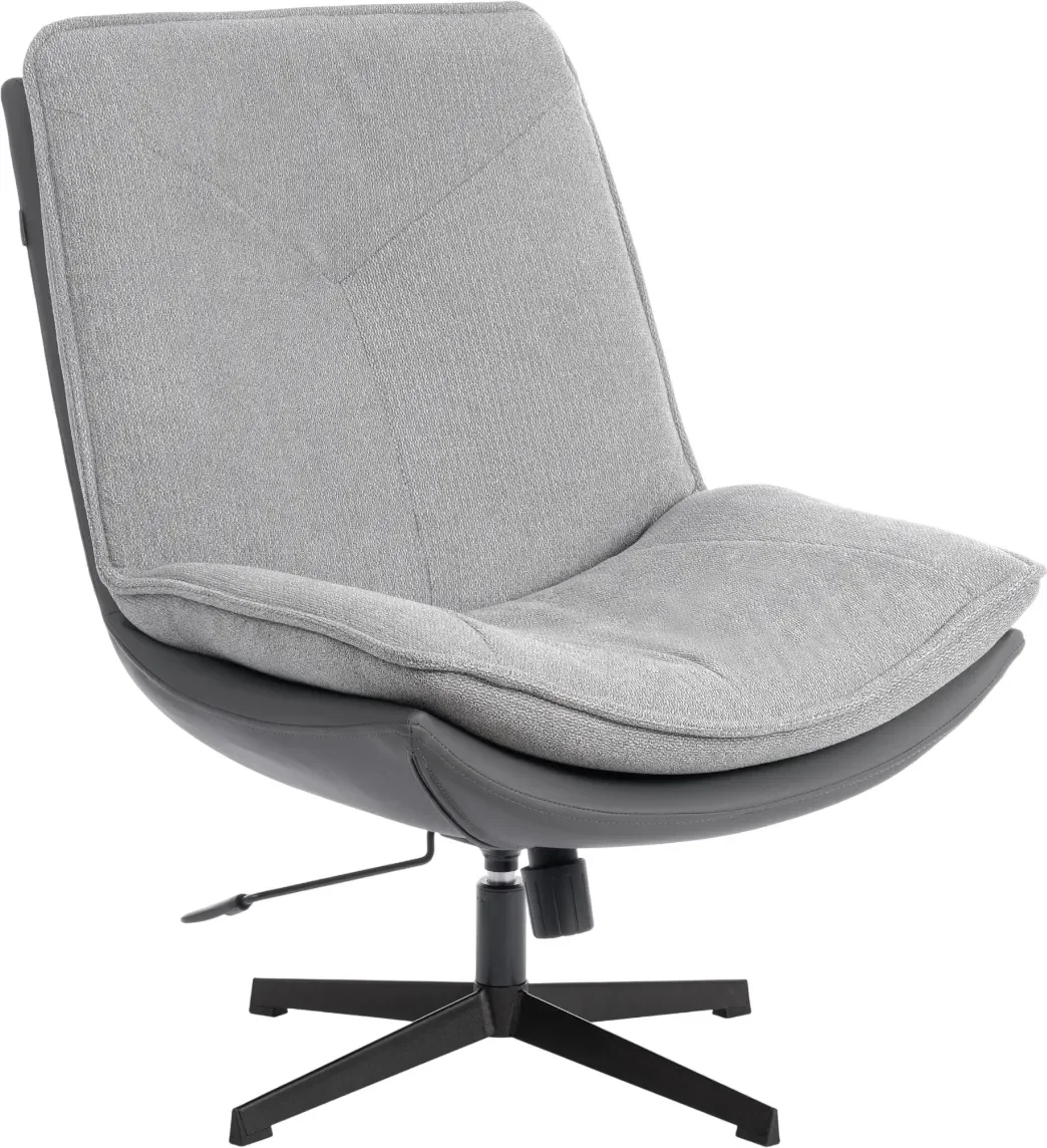 Кресло мягкое Tetchair Cosmo (светло-серый/графит)