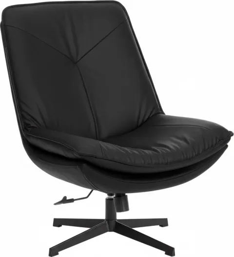 Кресло мягкое Tetchair Cosmo (экокожа черный)