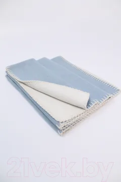 Покрывало для малышей Klippan Cotton 70x90 (голубой) — фото 2