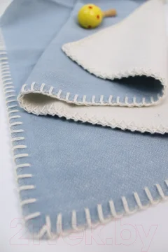 Покрывало для малышей Klippan Cotton 70x90 (голубой) — фото 4
