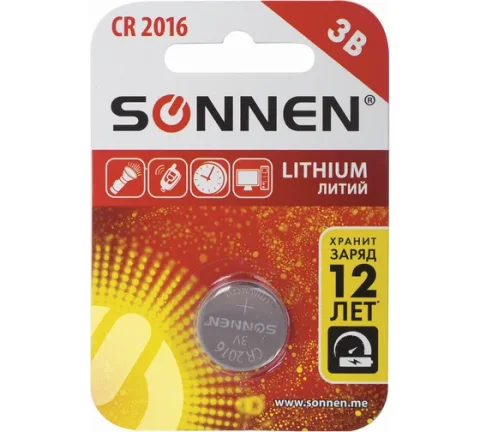 Батарейка Sonnen CR2016