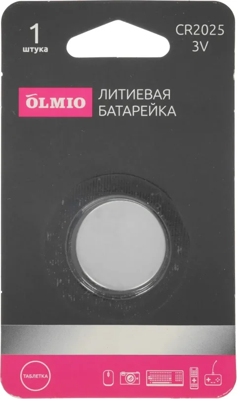 Батарейка Olmio CR2025