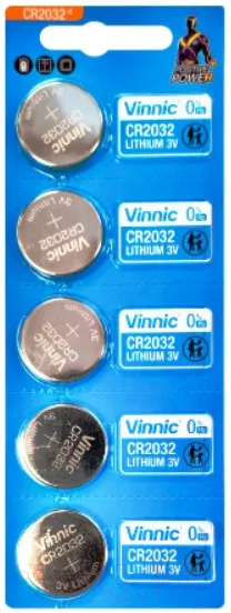 Комплект батареек Vinnic CR2032 (5шт)