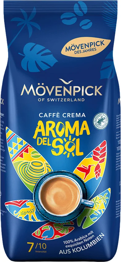 Кофе в зернах Movenpick Crema Del Sol (1кг)