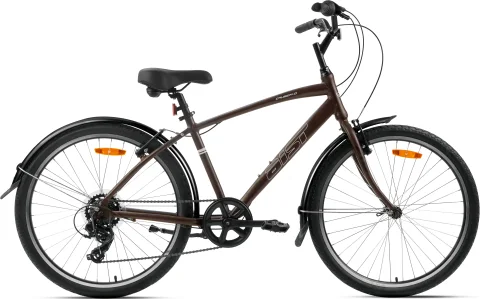 Велосипед AIST Cruiser 1.0 26 2025 (21, коричневый)