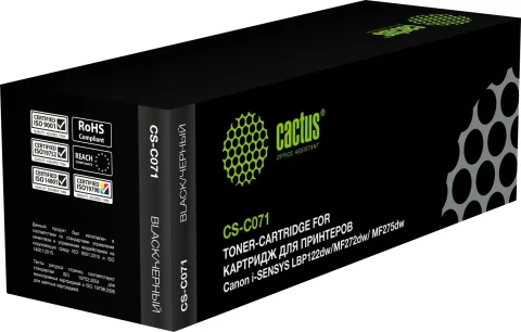 Тонер-картридж Cactus CS-C071