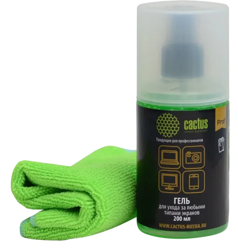 Набор для чистки электроники Cactus CS-S3004BL (200мл)