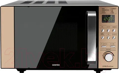 Микроволновая печь Centek CT-1574 (черный/золото)