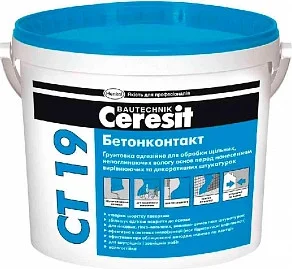 Грунтовка Ceresit CT 19 Бетонконтакт (2л/3кг)
