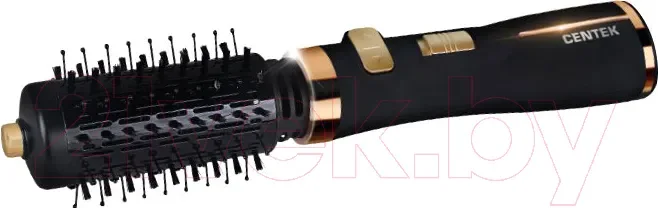 Фен-щётка Centek CT-2061 (золото/чёрный)